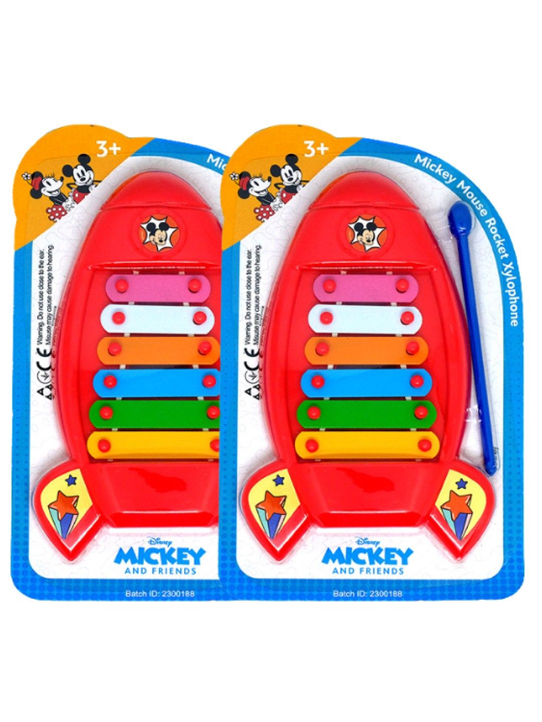 Disney Mickey and Friends Buy 1 Take 1 Musical Xylophone (No Color- Image 1)