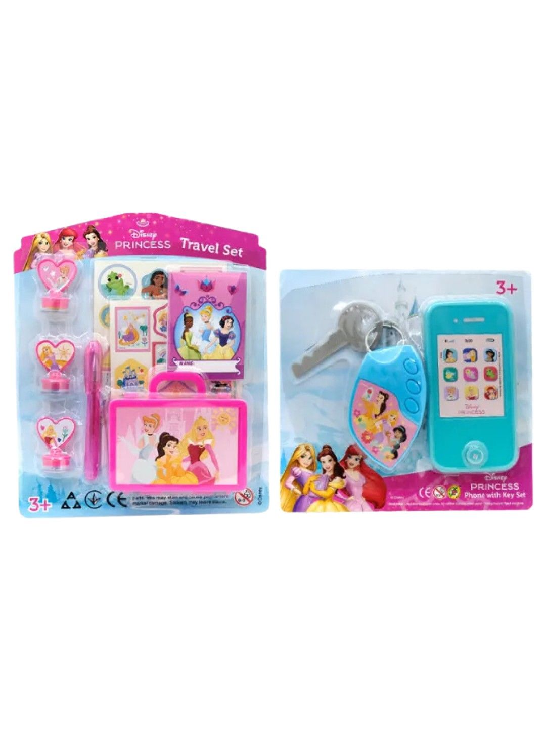 Disney Princess Travel Set and Play Phone with Key Set (No Color- Image 1)