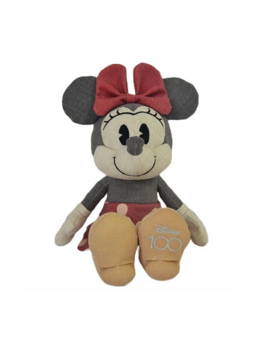 Disney Plush D100 Vintage 8" Minnie Mouse (No Color- Image 1)