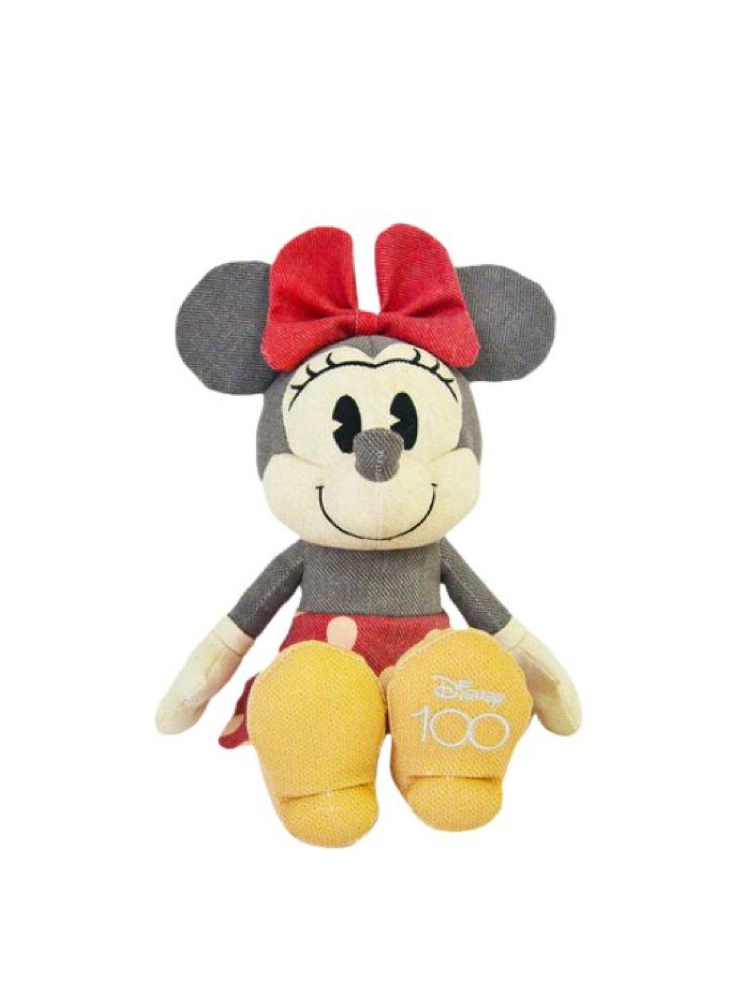 Disney Plush D100 Vintage 11" Minnie Mouse (No Color- Image 1)