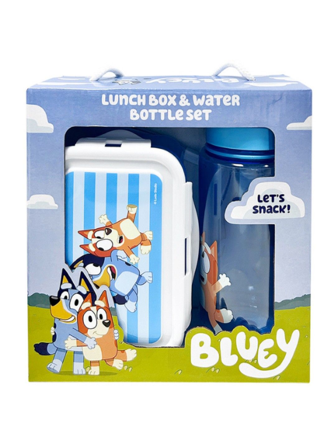 Bluey Totsafe Bluey Lunch Box and Water Bottle Set - Bluey Core Set