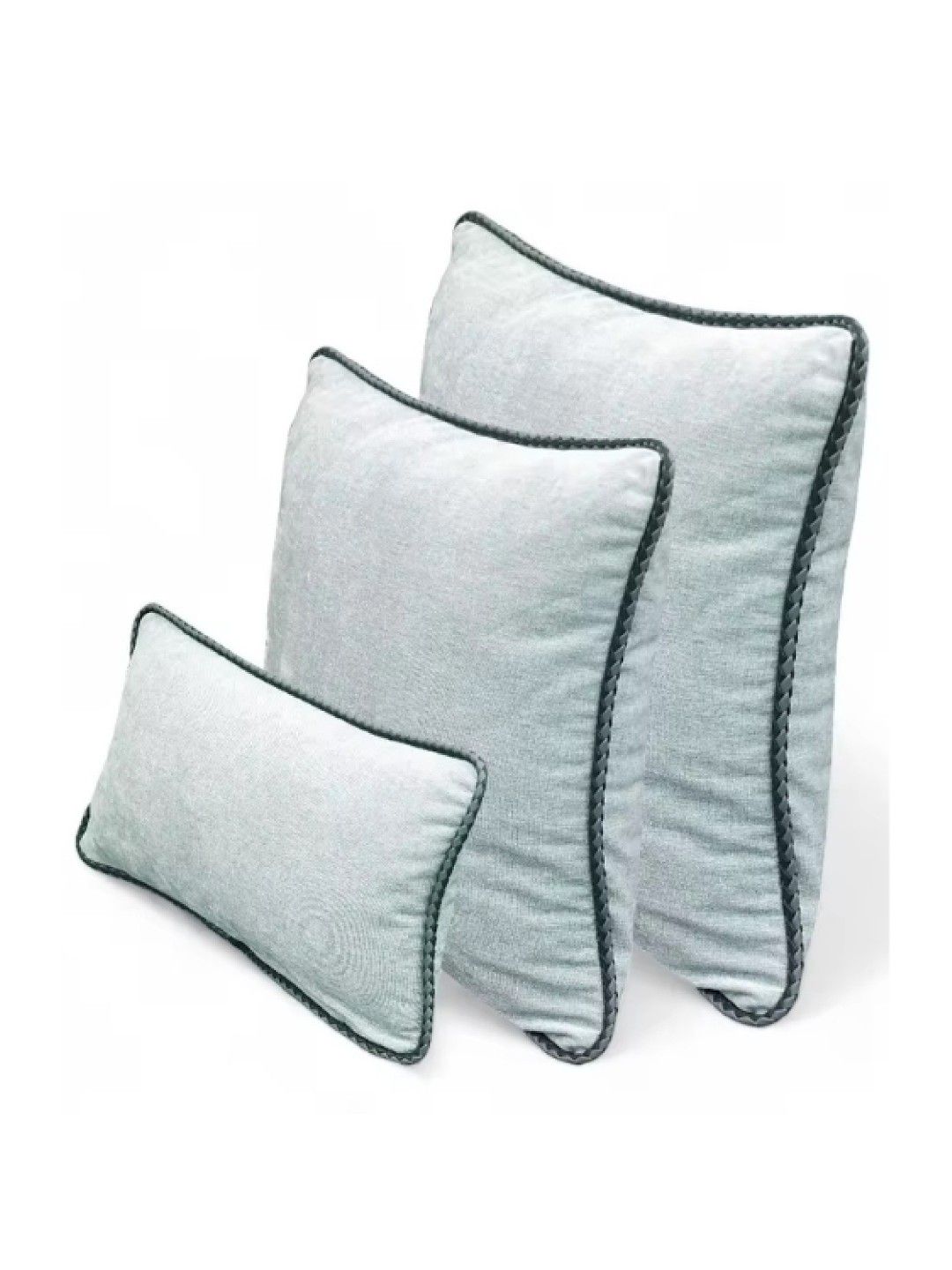 House of Tela 3 Piece Graphic Throw Pillow Set - Ice (No Color- Image 1)