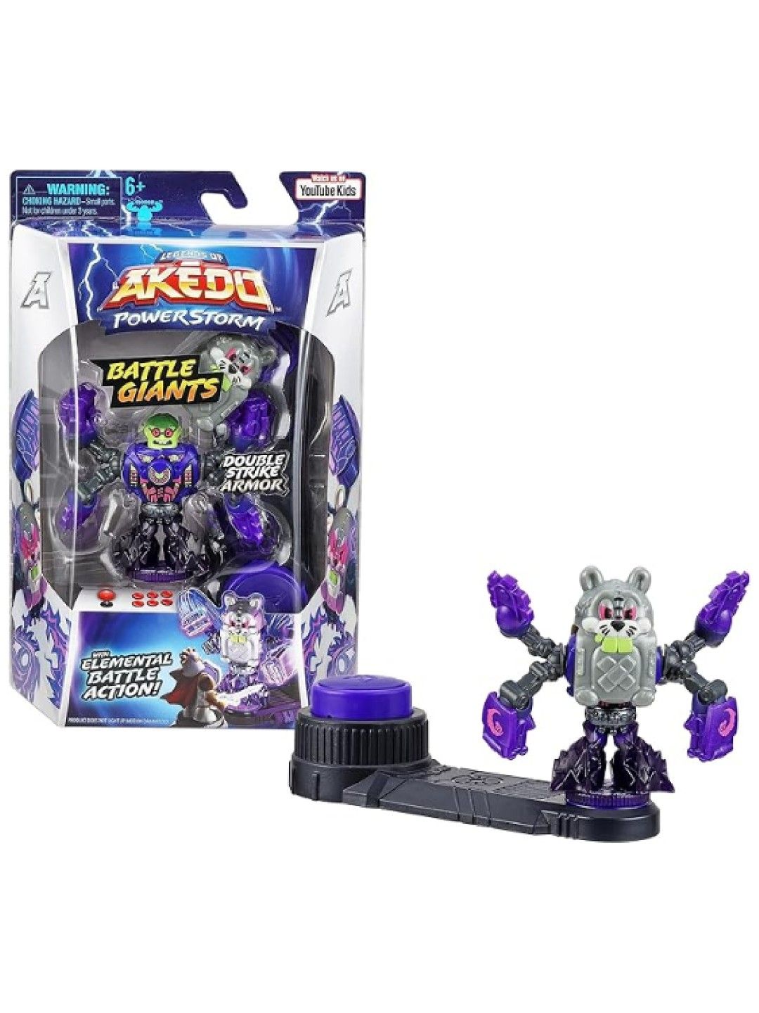 Legends of Akedo Powerstorm Battle Giant - Bucktooth (No Color- Image 1)