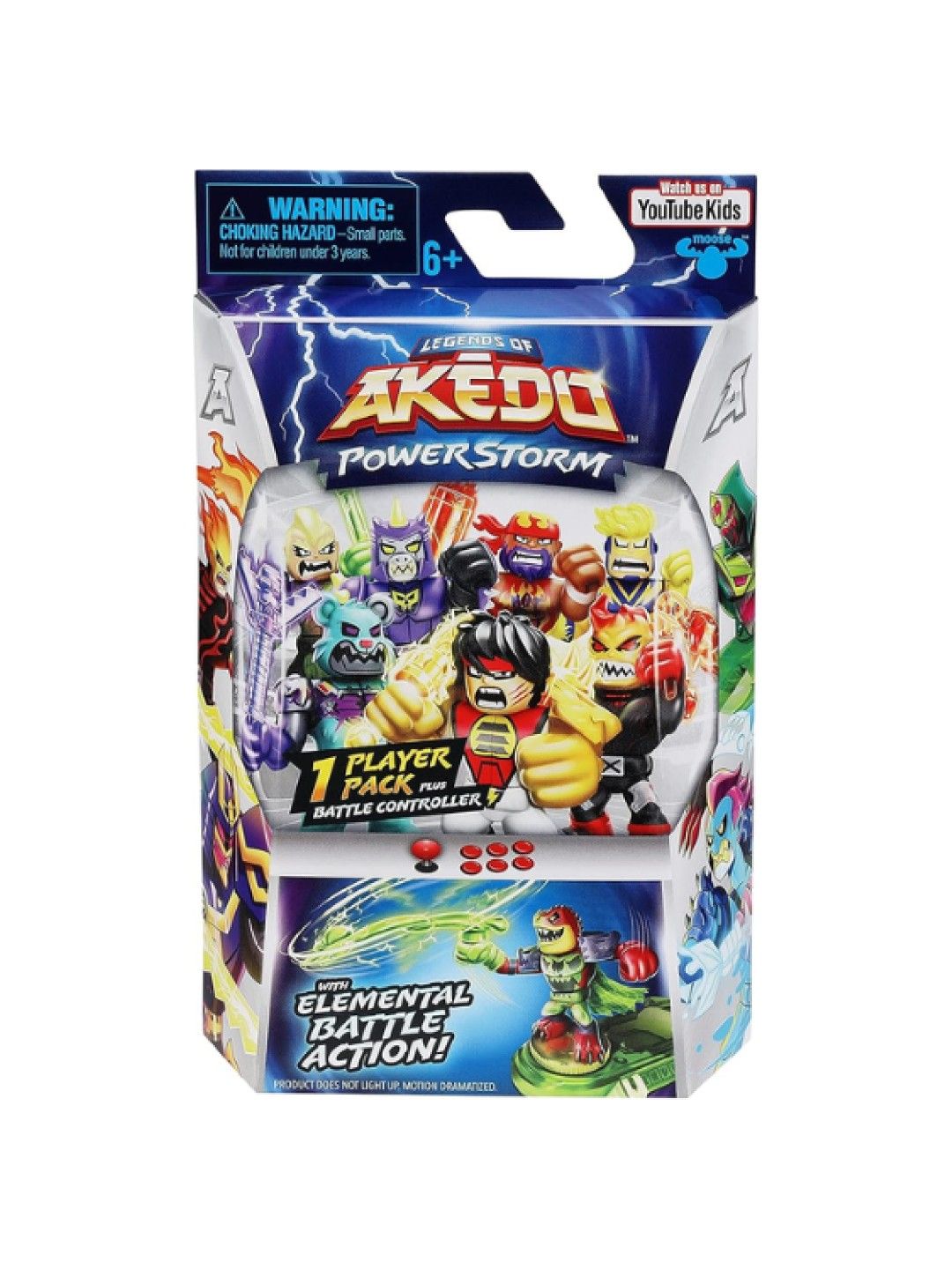 Legends of Akedo Powerstorm 1 Player Pack - Assorted (No Color- Image 1)
