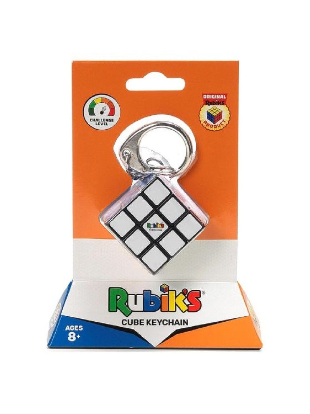 Spin Master Games Rubik's Cube 3x3 Keychain Ring