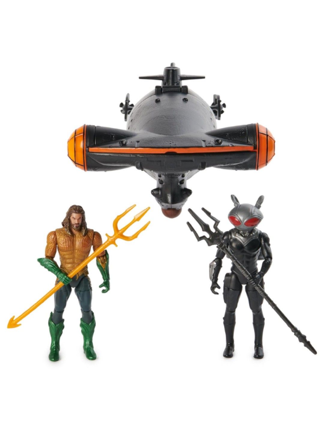 Aquaman 4" Black Manta Sub Lights & Sounds With Action Figures (No Color- Image 3)