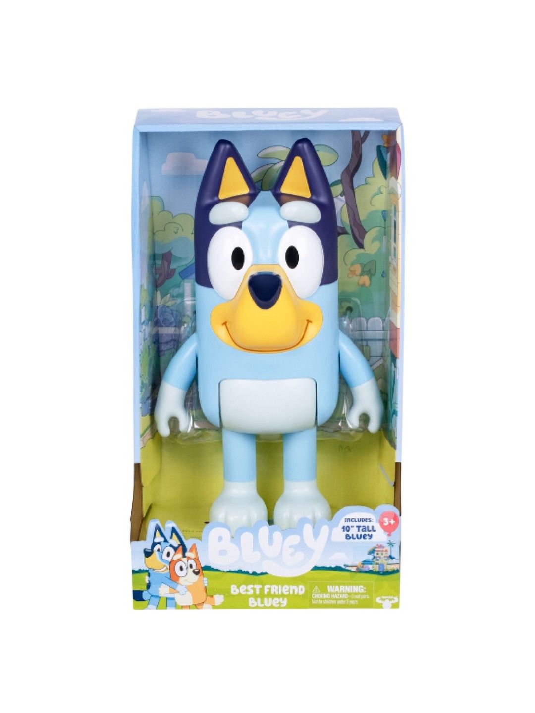 Bluey Best Friend Bluey Articulated 10 Inch Tall (No Color- Image 4)