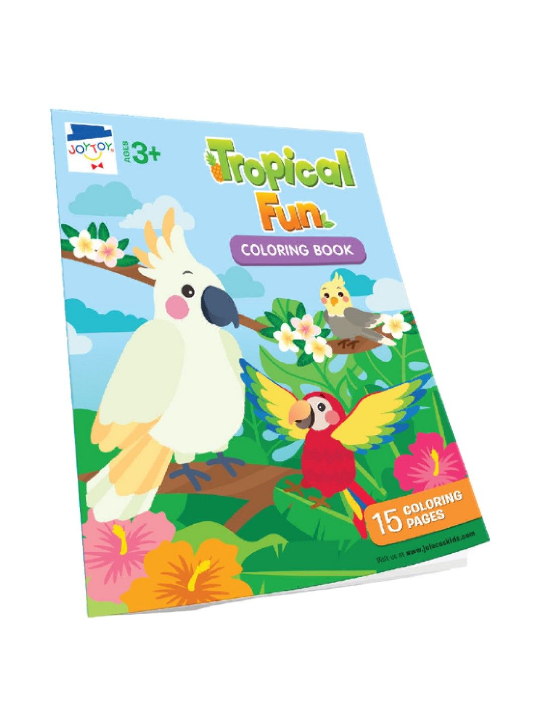 Joytoy Tropical Fun Coloring Book