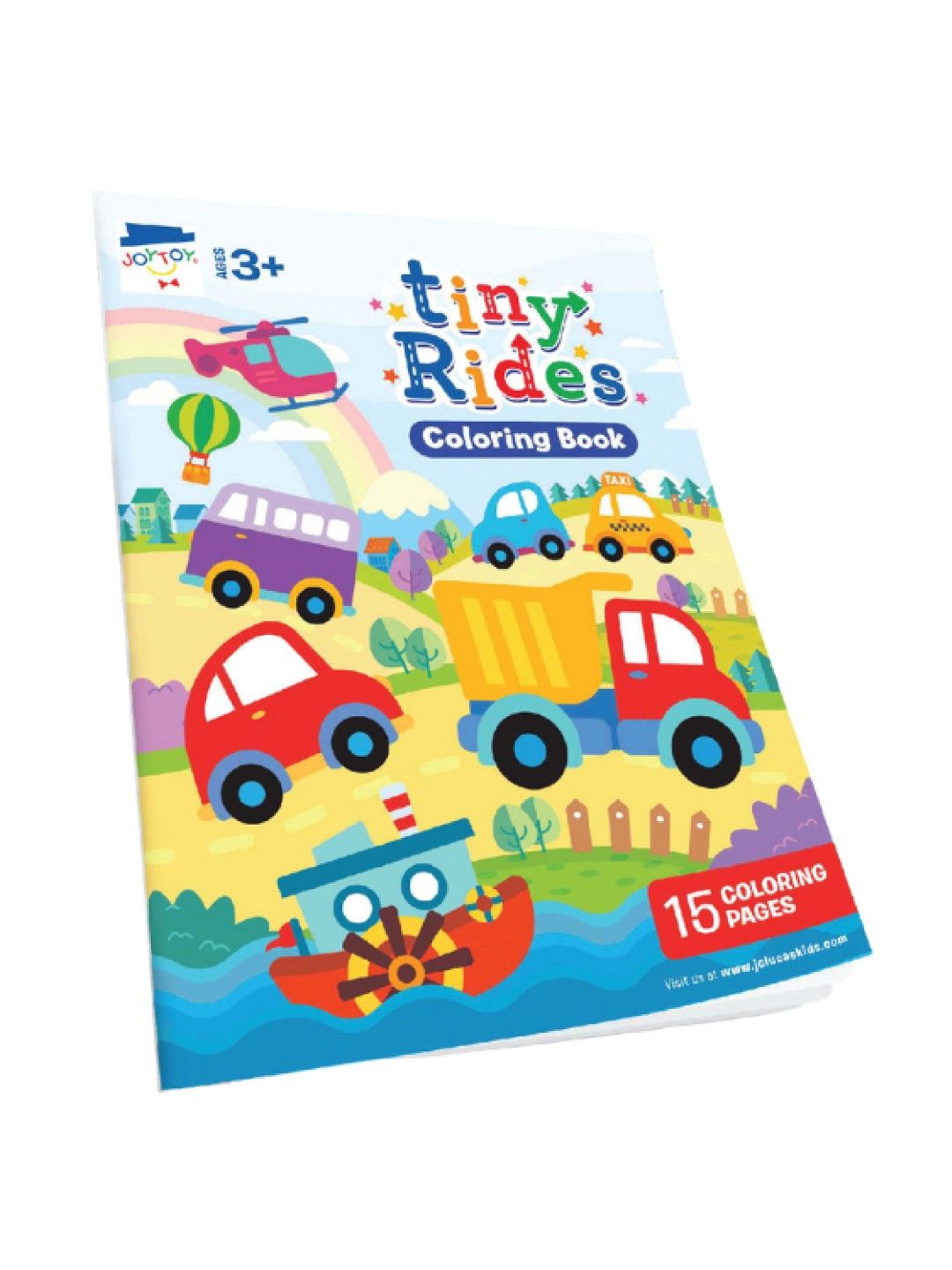 Joytoy Tiny Rides Coloring Book