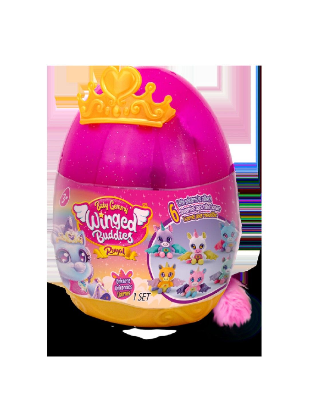 Baby Gemmy Royal Mini Unicorn Surprise Toy (No Color- Image 3)