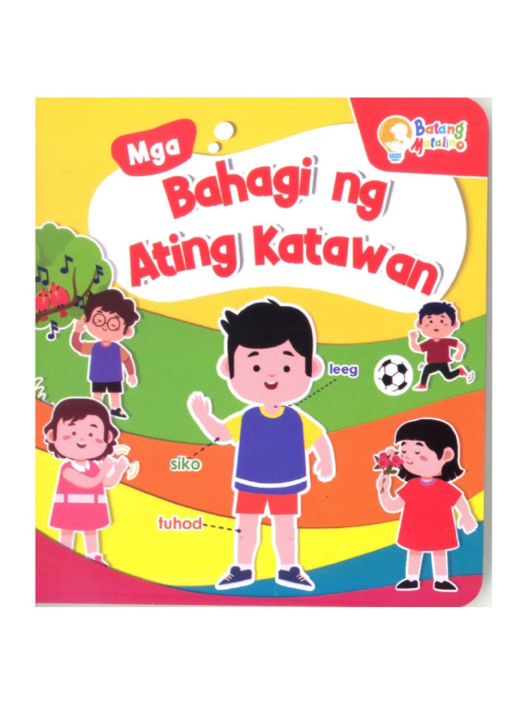 Learning is Fun Batang Matalino Book - Mga Bahagi ng Ating Katawan (No Color- Image 1)