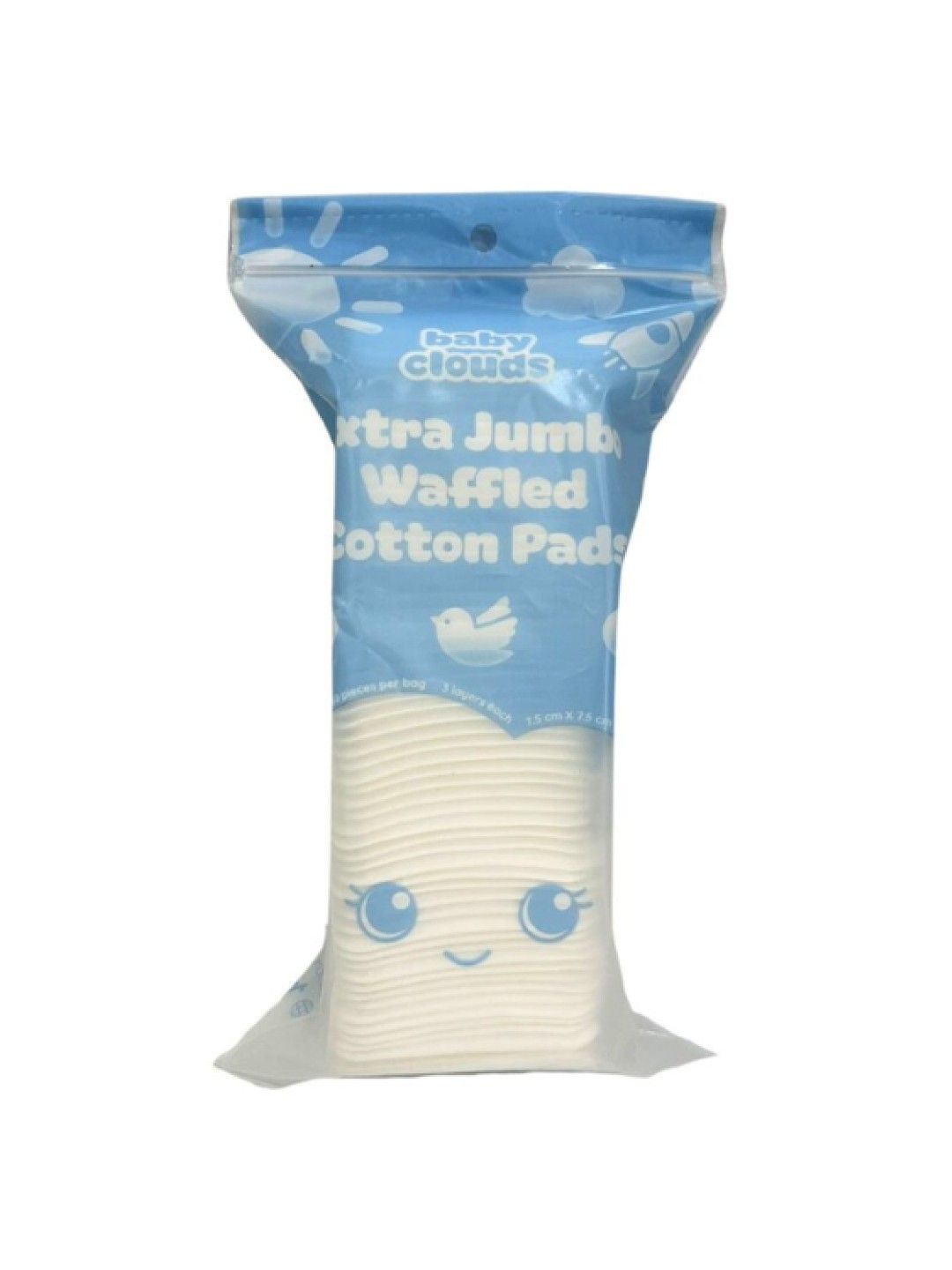 Baby Clouds Extra Jumbo Waffled Cotton Pads