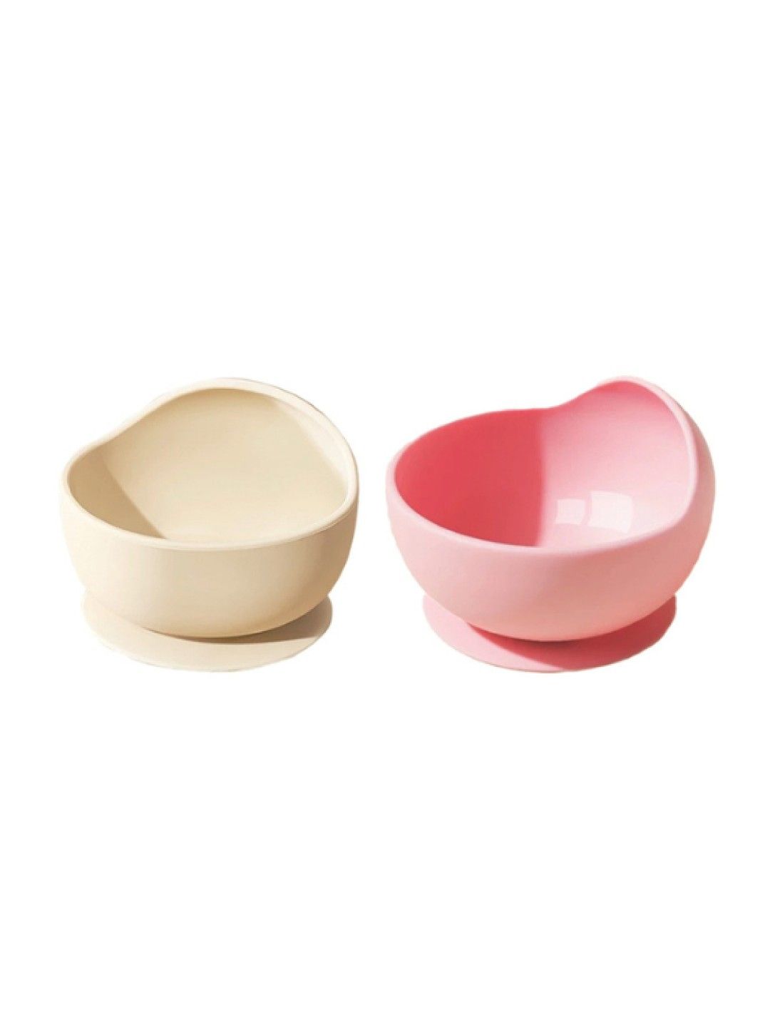 BabyPro Silicone Suction Food Bowl for Baby (Beige- Image 2)
