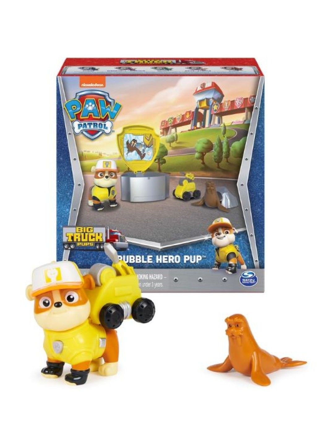 Paw Patrol Big Truck Pups Hero Pup Rubble (No Color- Image 1)