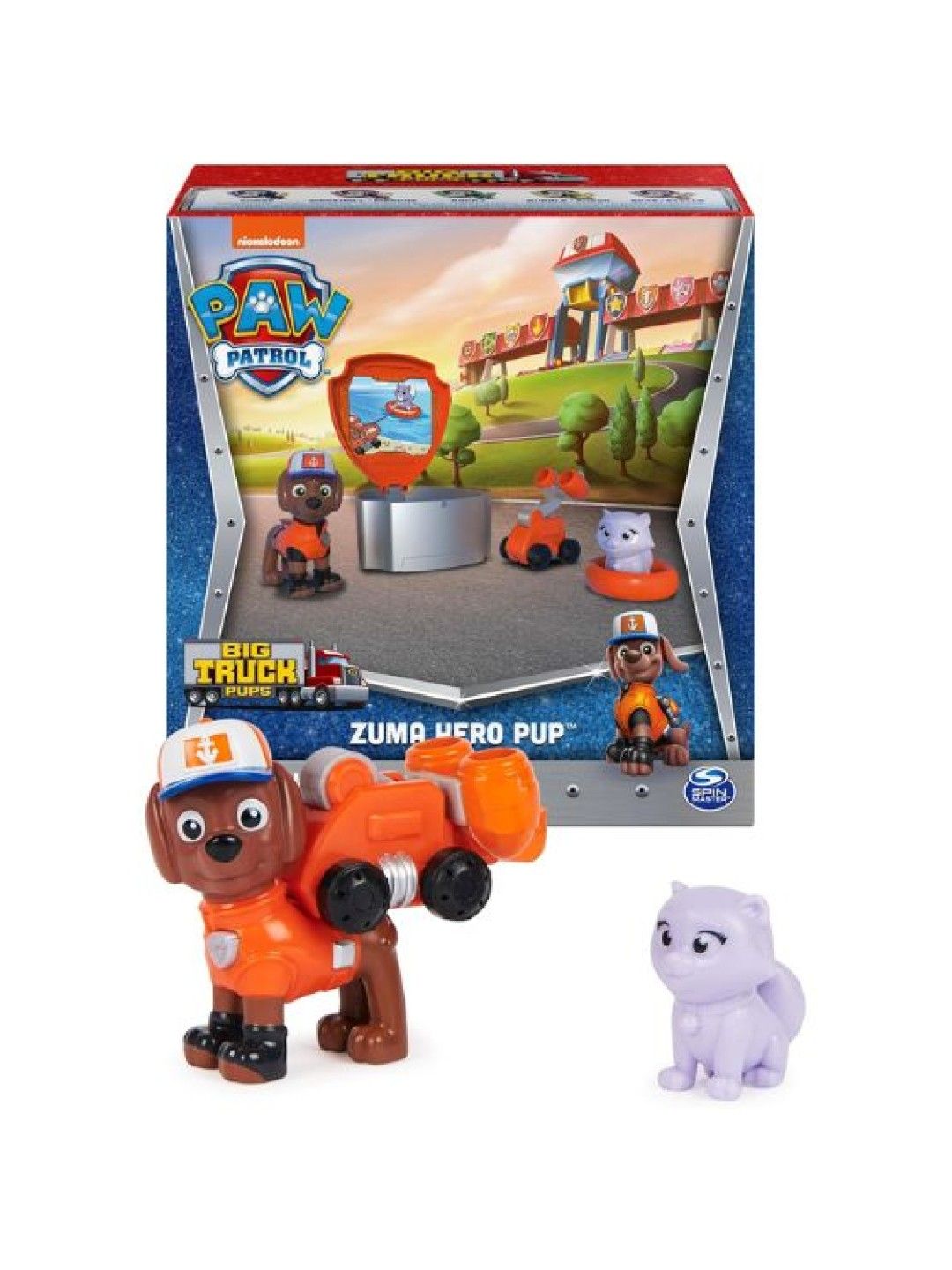 Paw Patrol Big Truck Pups Hero Pup Zuma (No Color- Image 1)