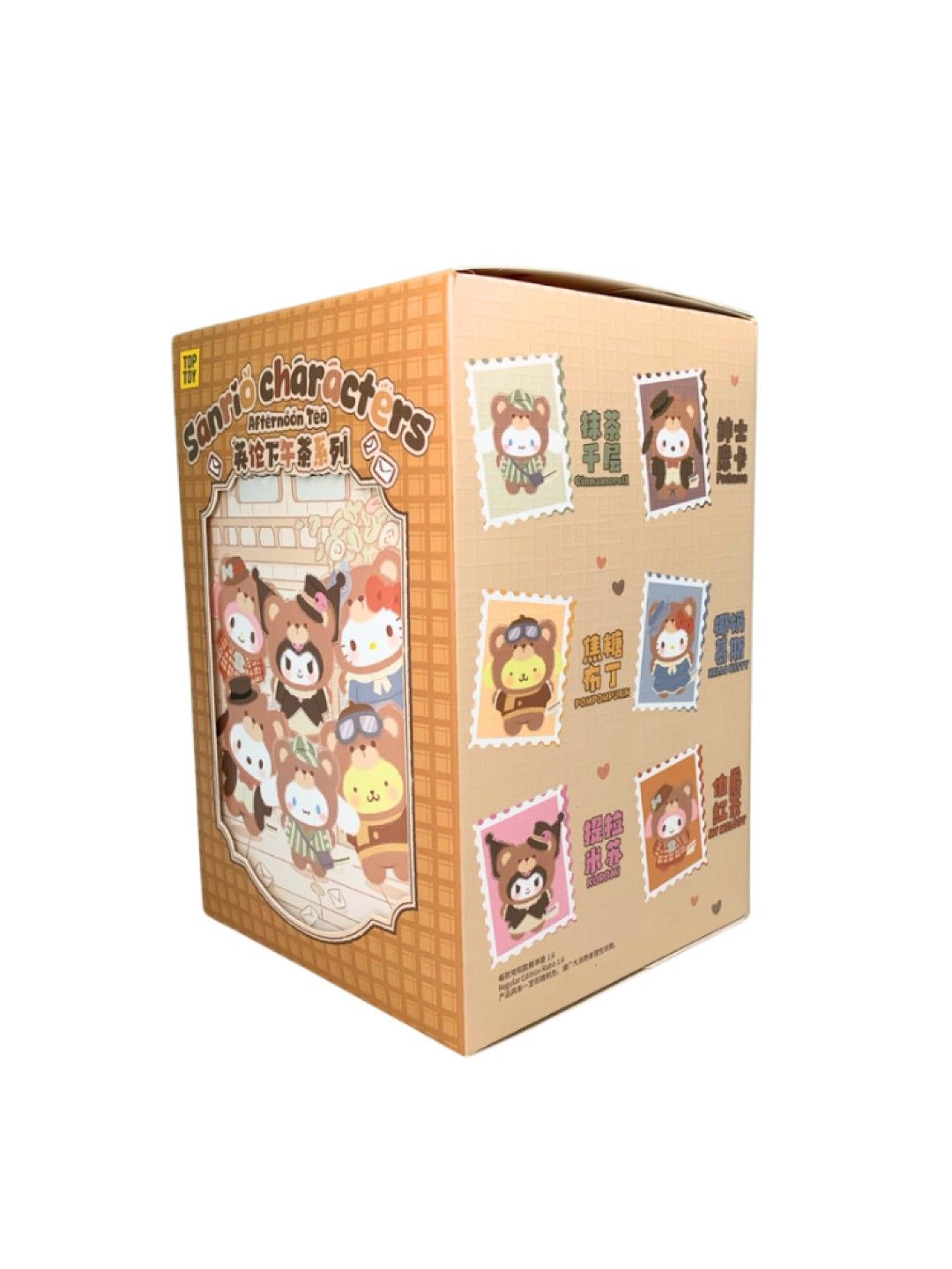 TOP TOY Original Sanrio Characters Afternoon Tea Vinyl Plush Blind Box (No Color- Image 2)