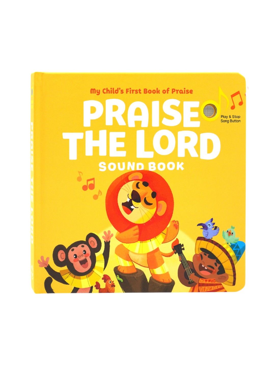 Hello 2 Kids Praise The Lord Sound Book (No Color- Image 1)