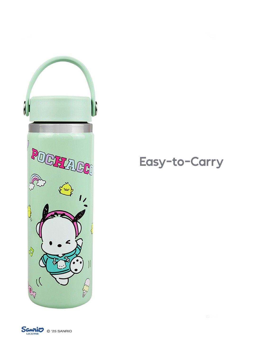 Cherry Sanrio Characters Pochacco Flask 22oz v2 (No Color- Image 4)