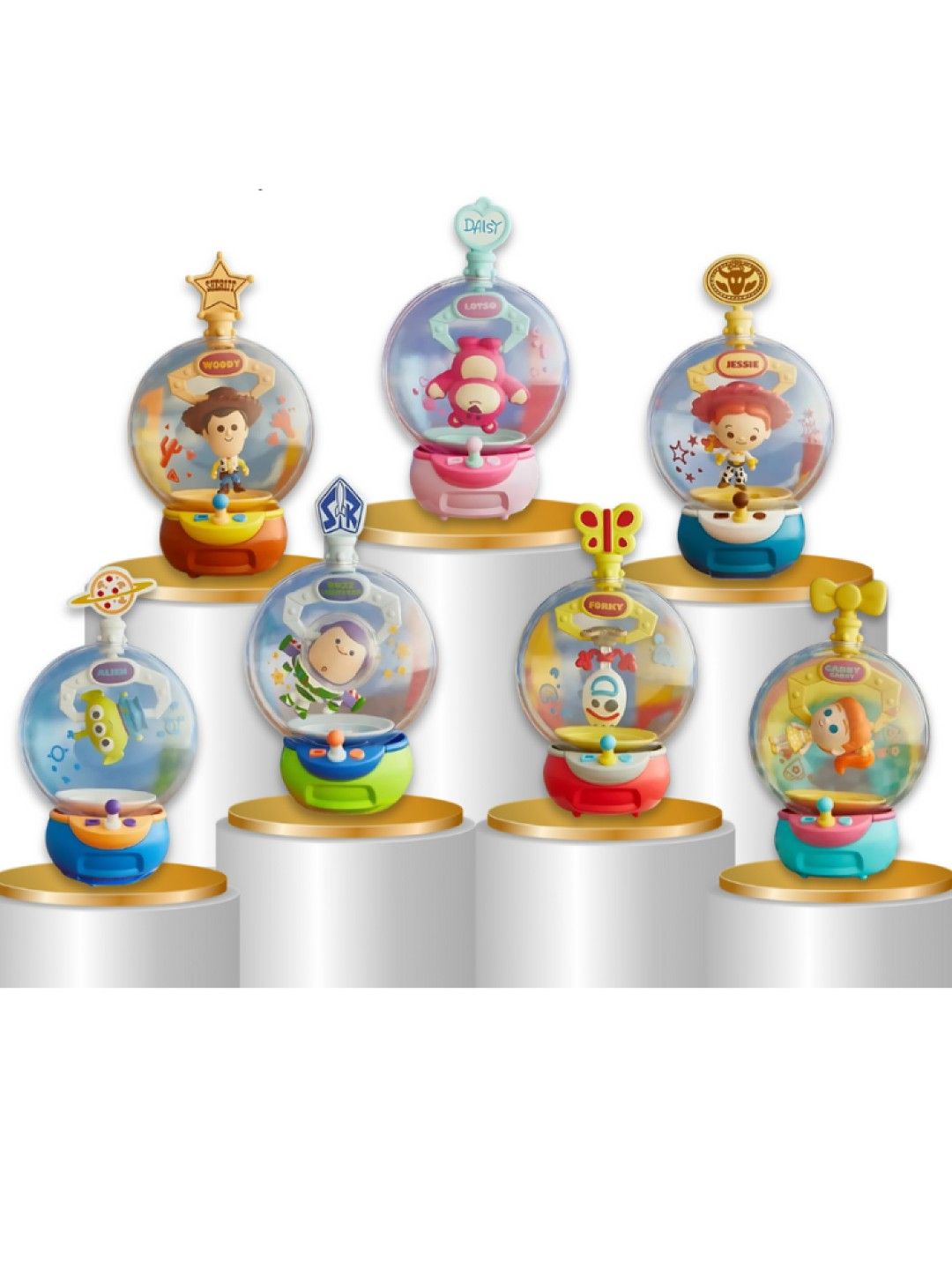 Disney Original Toy Story Claw Machine Blind Box Collectible (No Color- Image 1)