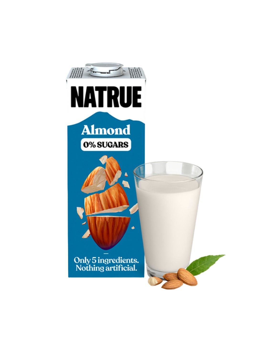 Natrue Almond Milk Drink Unsweetened 1L (No Color- Image 1)