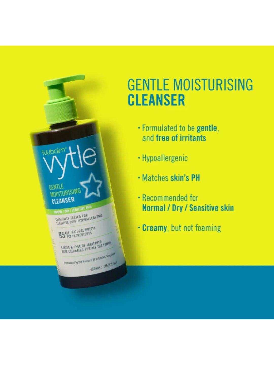 Suu Balm Vytle Gentle Moisturising Cleanser (100ml) (No Color- Image 3)