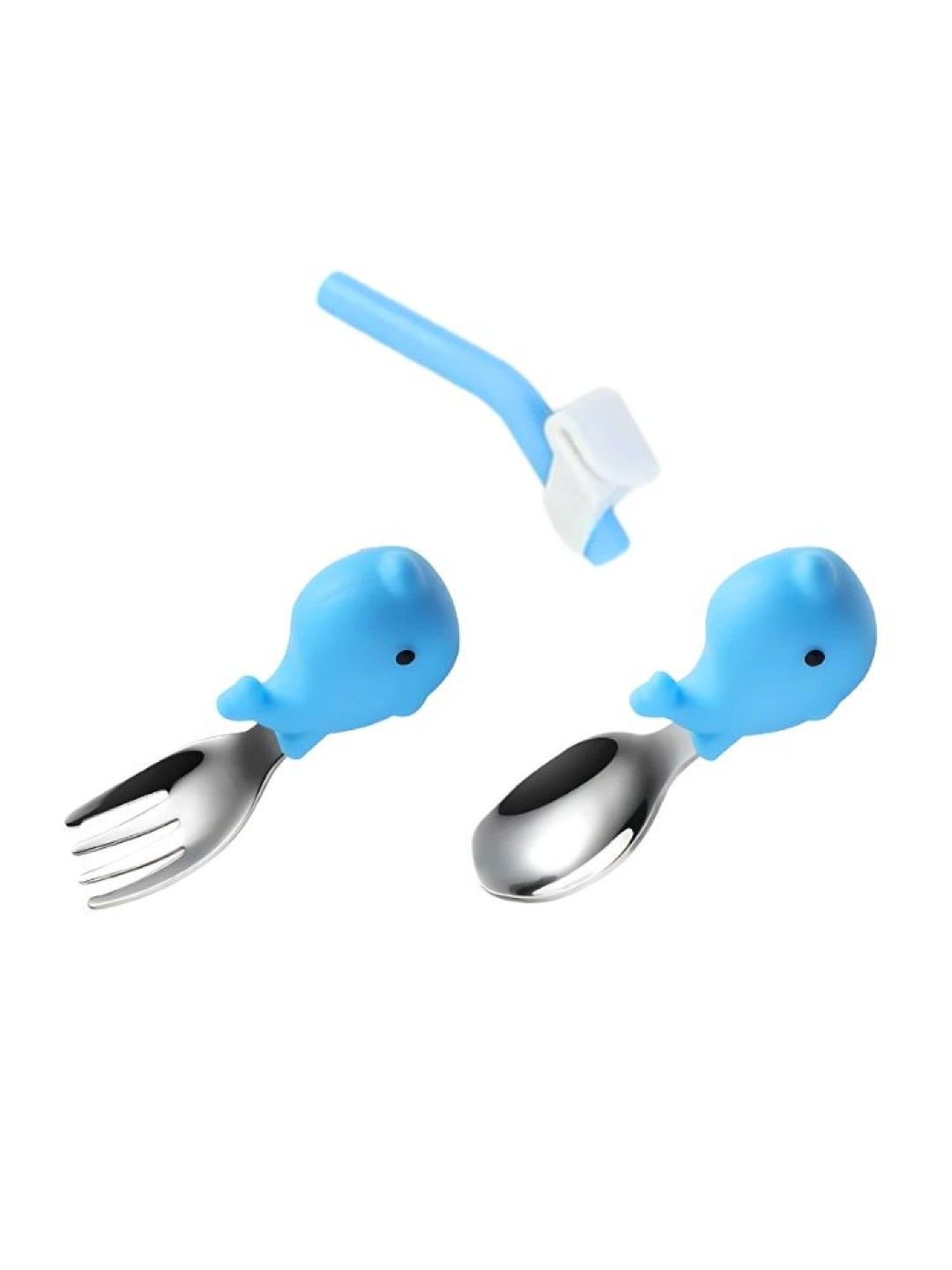 Yoji Baby 6-Piece Silicone Feeding Set (Whale) (No Color- Image 2)