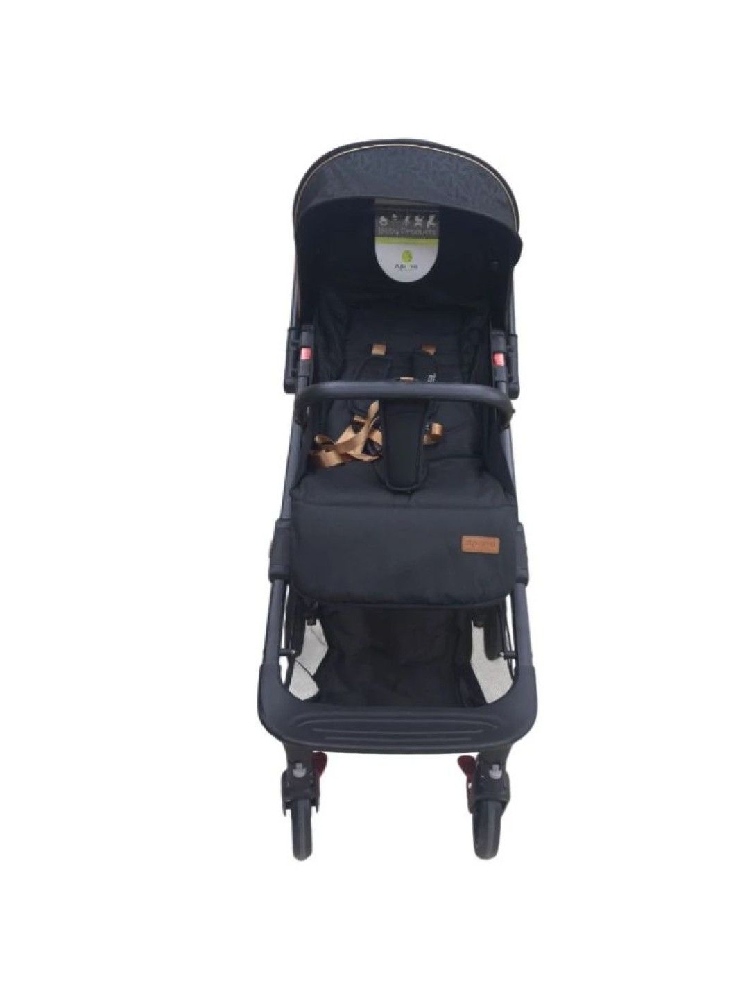 Apruva AXEL Deluxe Reversible Compact Stroller (Black- Image 2)