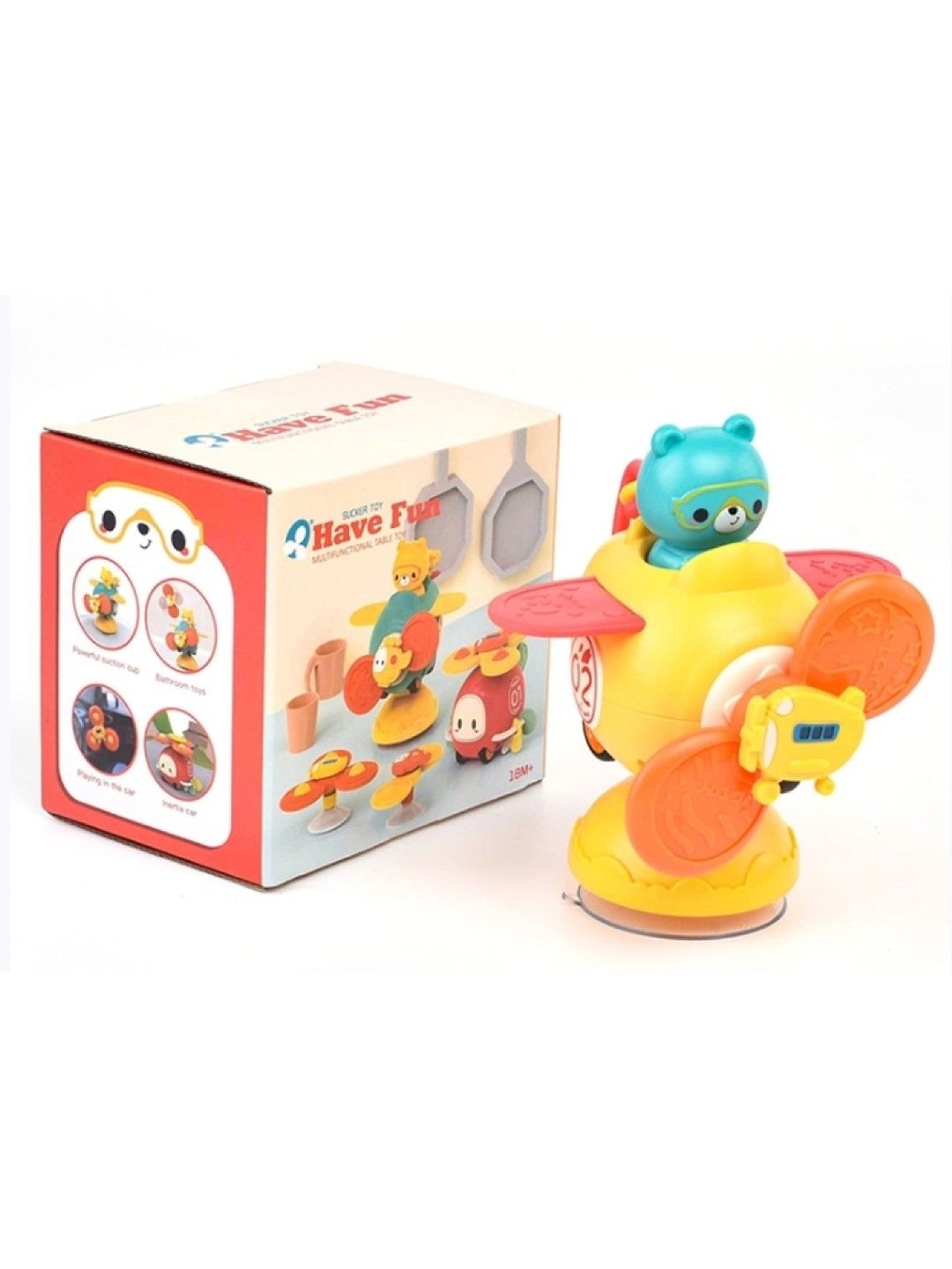 Kidsplay Have Fun Multifunctional Table Toy Plane (No Color- Image 2)