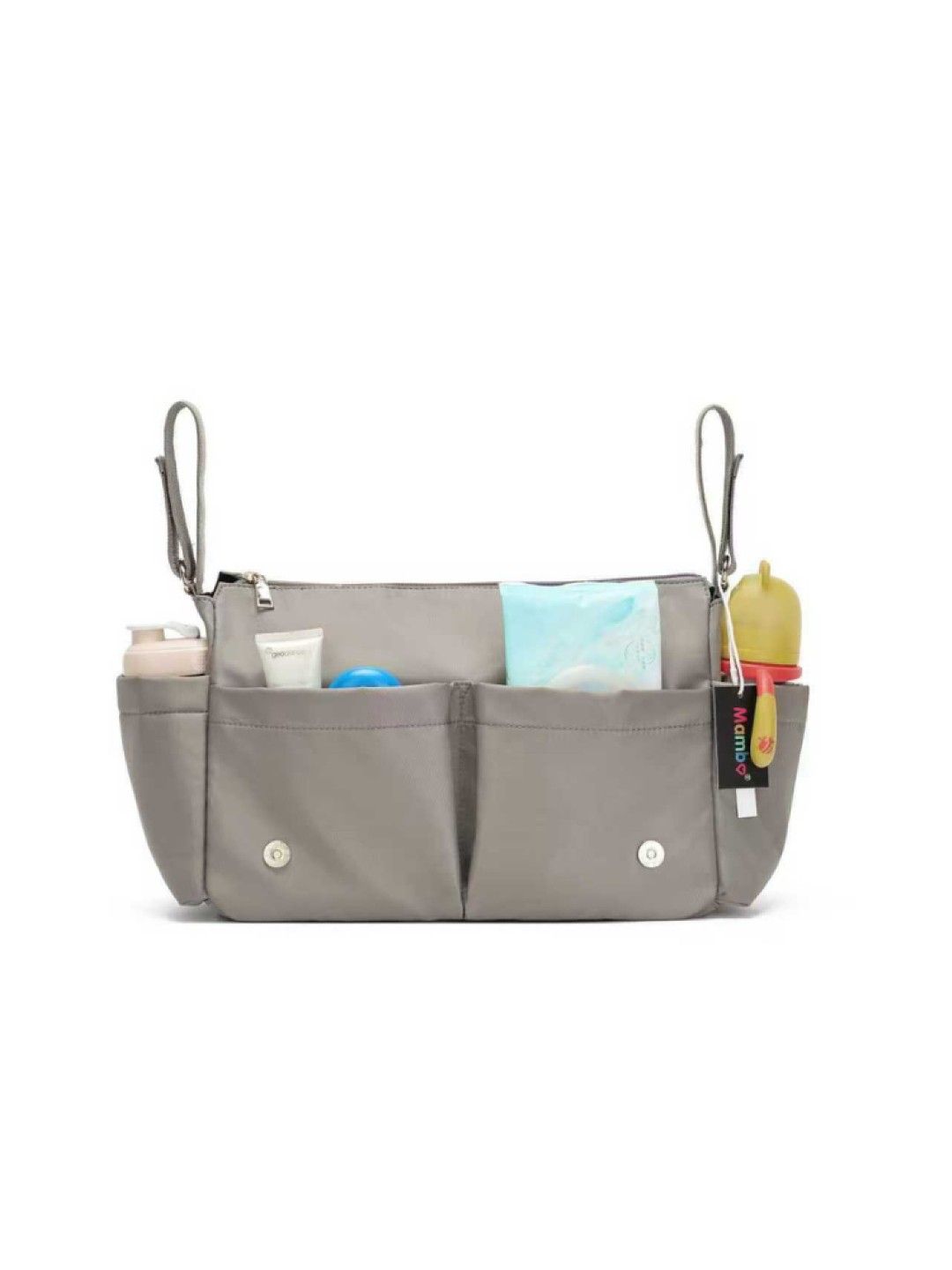 Mambo Nylon Stroller Bag (Grey- Image 3)