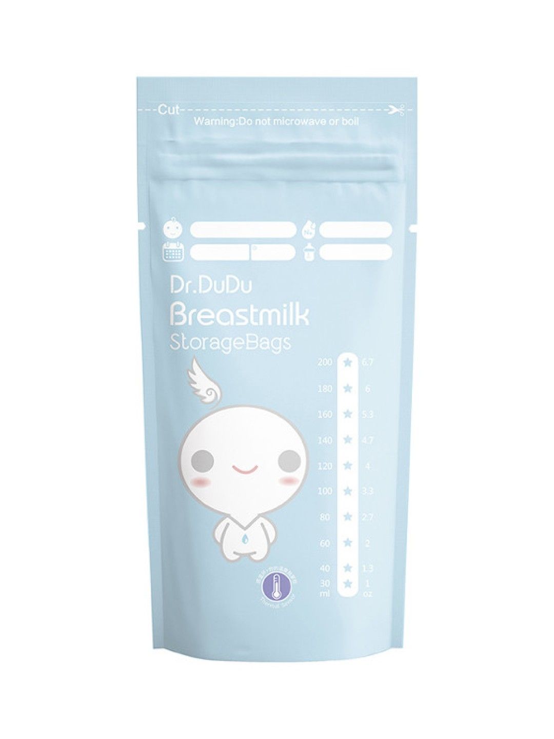 Dr. Dudu Breastmilk Bags 200ml (30 pcs)