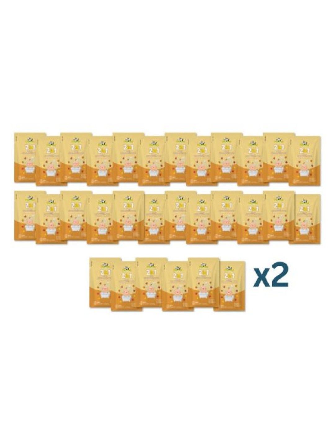 PanPee 2in1 Baby Shampoo and Wash Fruity Charm (18ml) - Bundle of 60's (No Color- Image 1)
