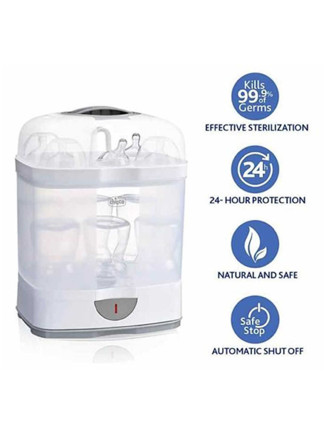 Chicco 2-in-1 Sterilizer (No Color- Image 2)