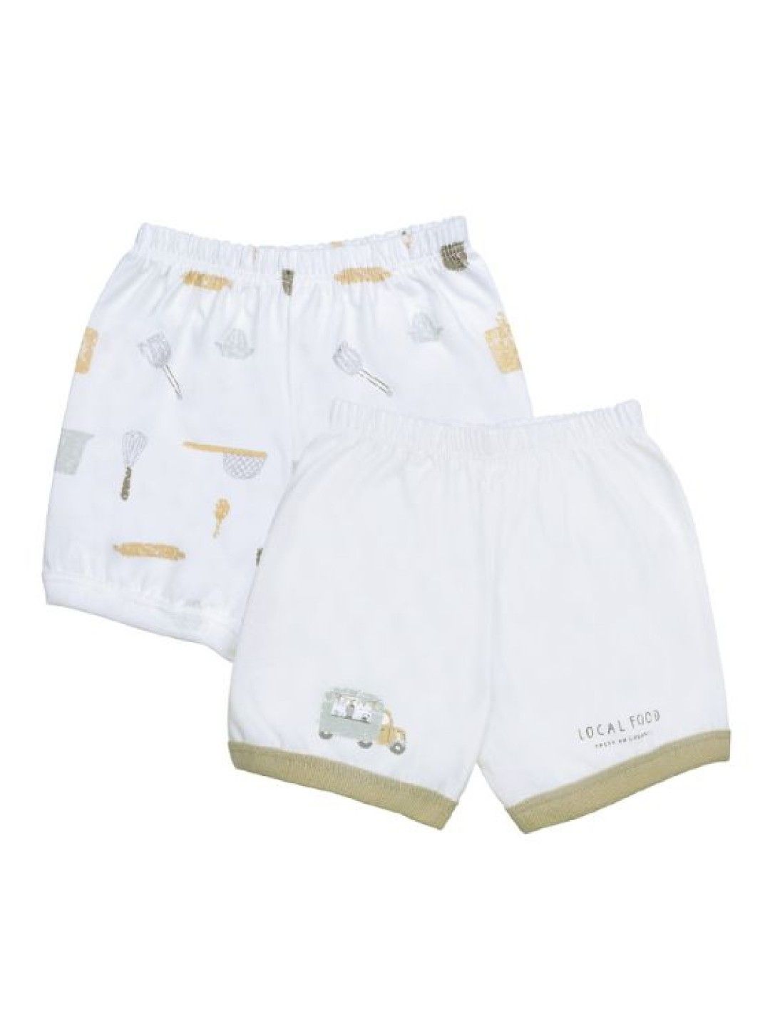 Peregrine Unisex Newborn 2 in 1 pack Shorts - Mini Chef Collection (No Color- Image 1)