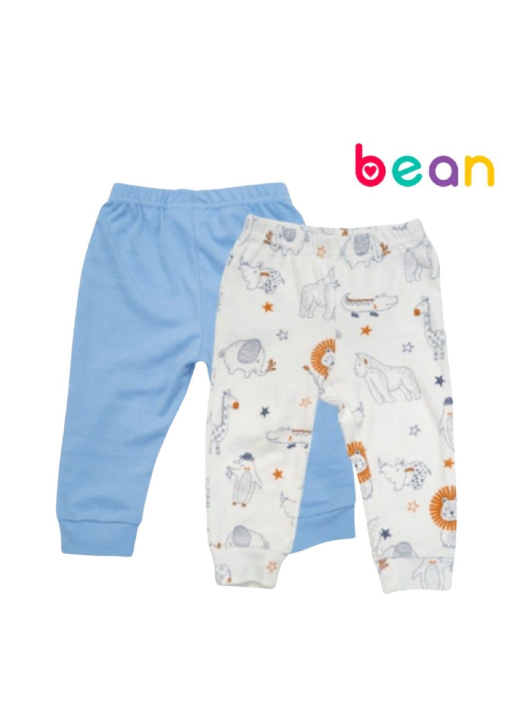 bean fashion 2 pcs Newborn Baby Pajama Bundle Lion (Lion- Image 1)