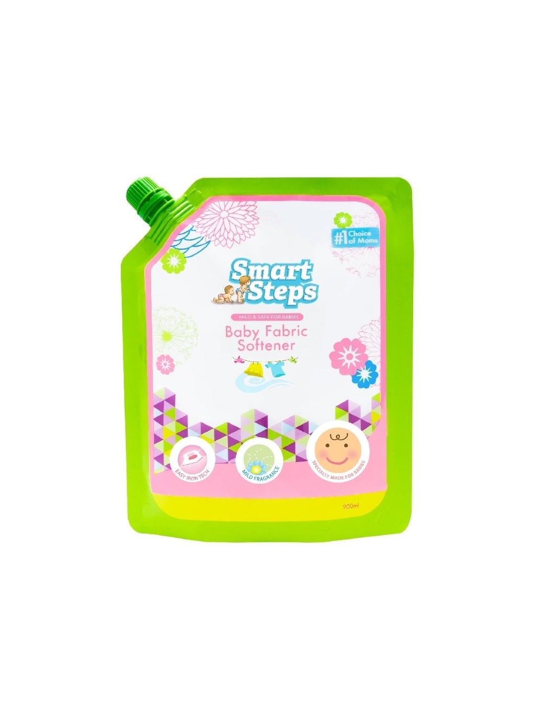 Smart Steps Baby Fabric Softener 900mL (No Color- Image 1)