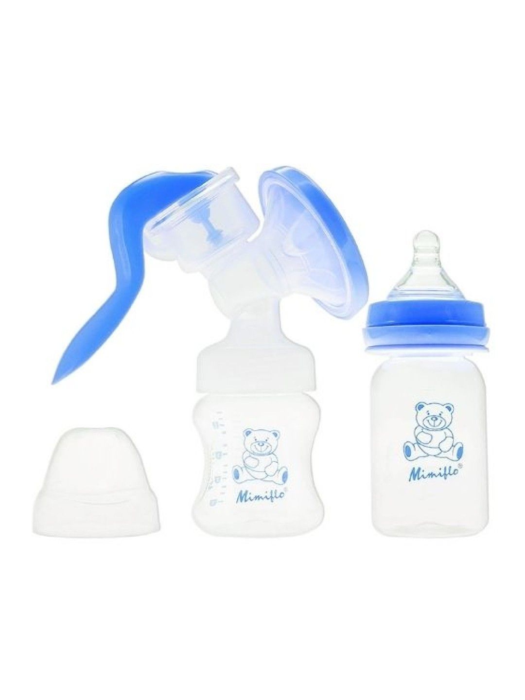 Mimiflo 2-in-1 Premium Breast Pump (Blue- Image 1)