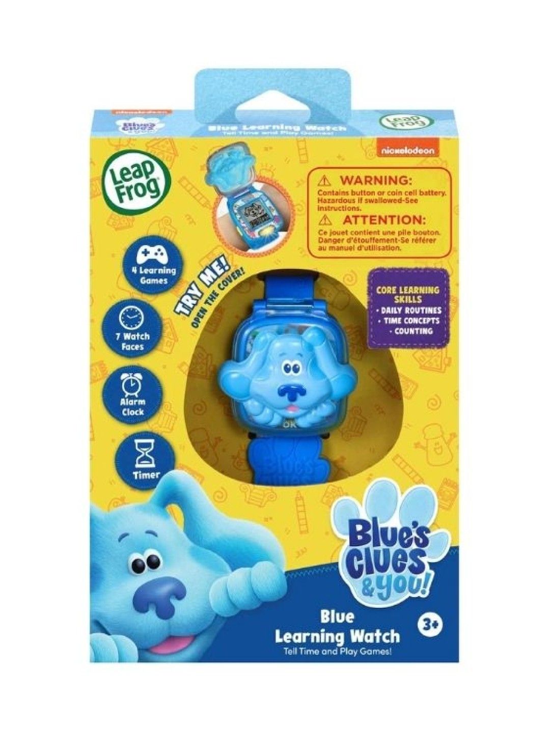 Leapfrog Blue Learning Watch (Ages 3+ Years) (No Color- Image 2)