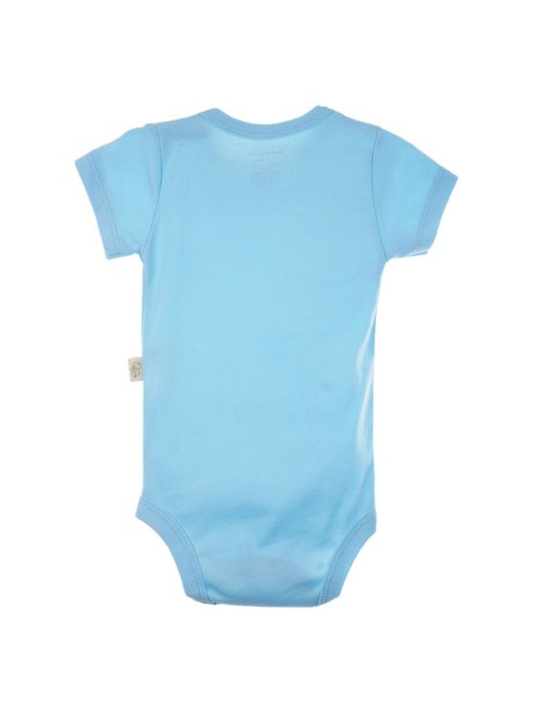 bean fashion Babycosy Organic Short Sleeved Body (Sky Blue- Image 2)