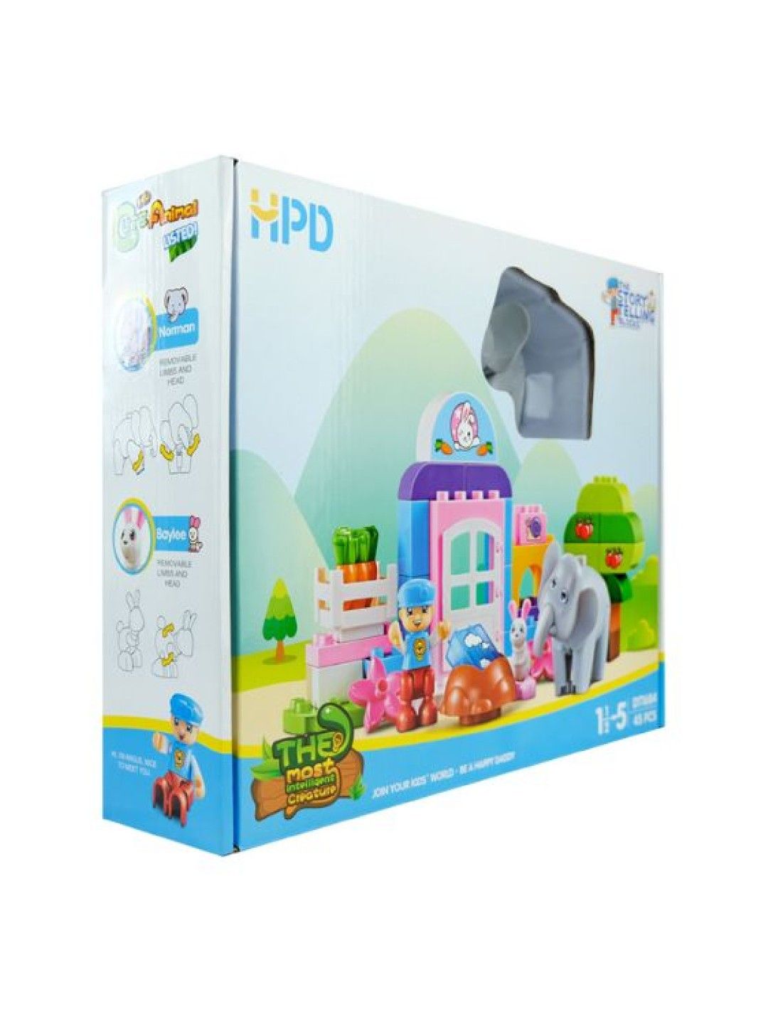 HPD The Most Intelligent Creature 45-piece Set (No Color- Image 3)