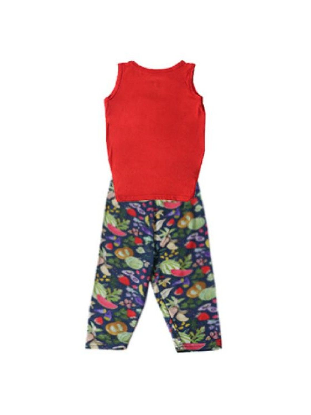 bean fashion Alessa Lanot Playwear Fruit Salad Sleeveless with Printed Capri Leggings (Multicolor- Image 2)