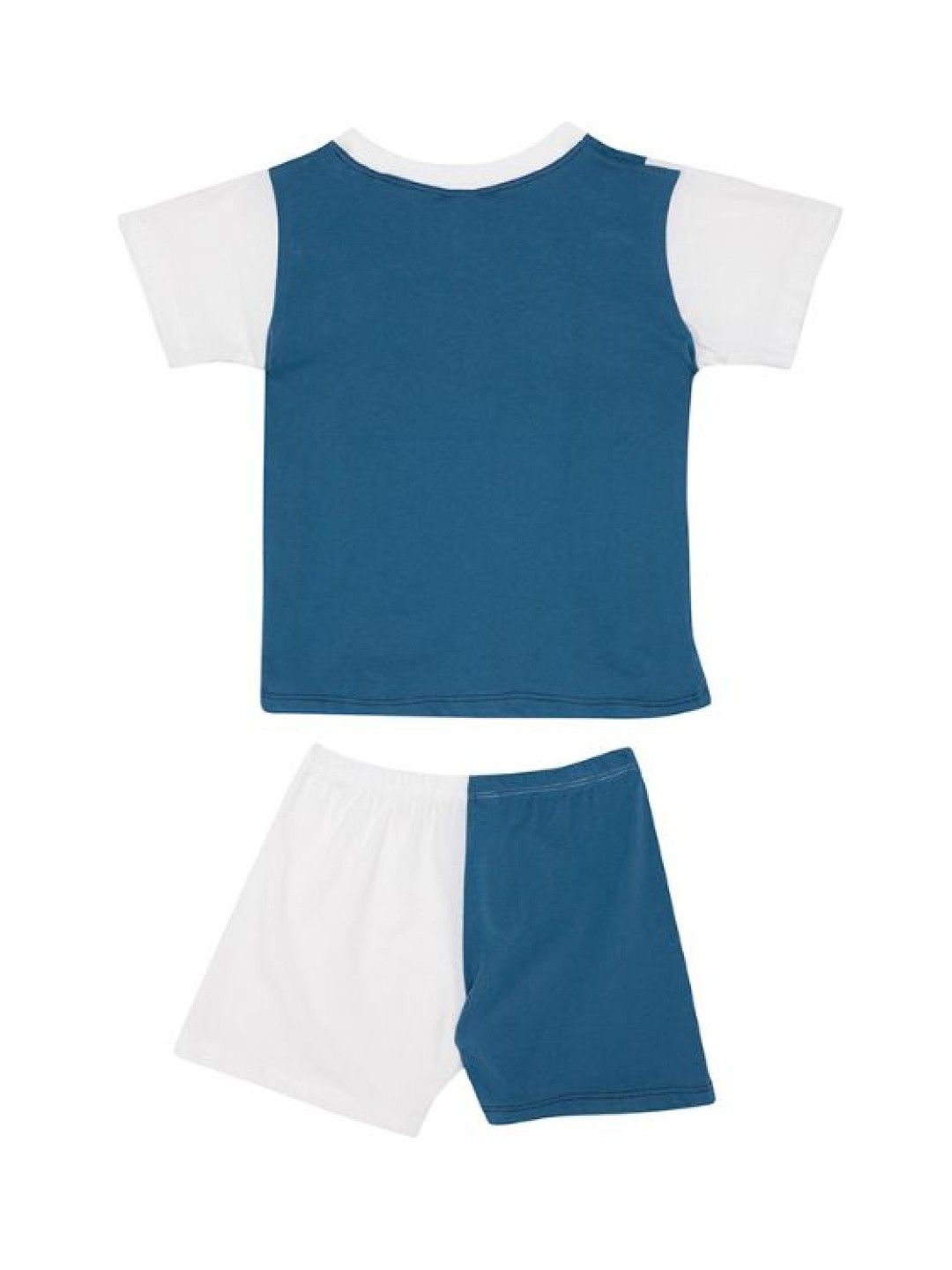 Seams 195 Colorblock Shortsleeves Top and Bottom Set (Multi-Color- Image 2)