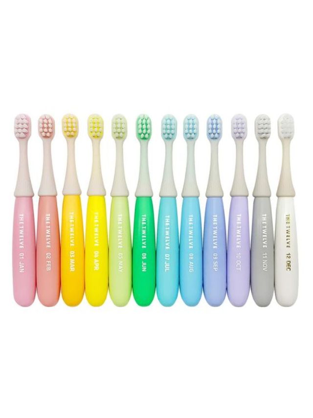 The Twelve Toddler Toothbrush (1-3 years old) - 12pcs