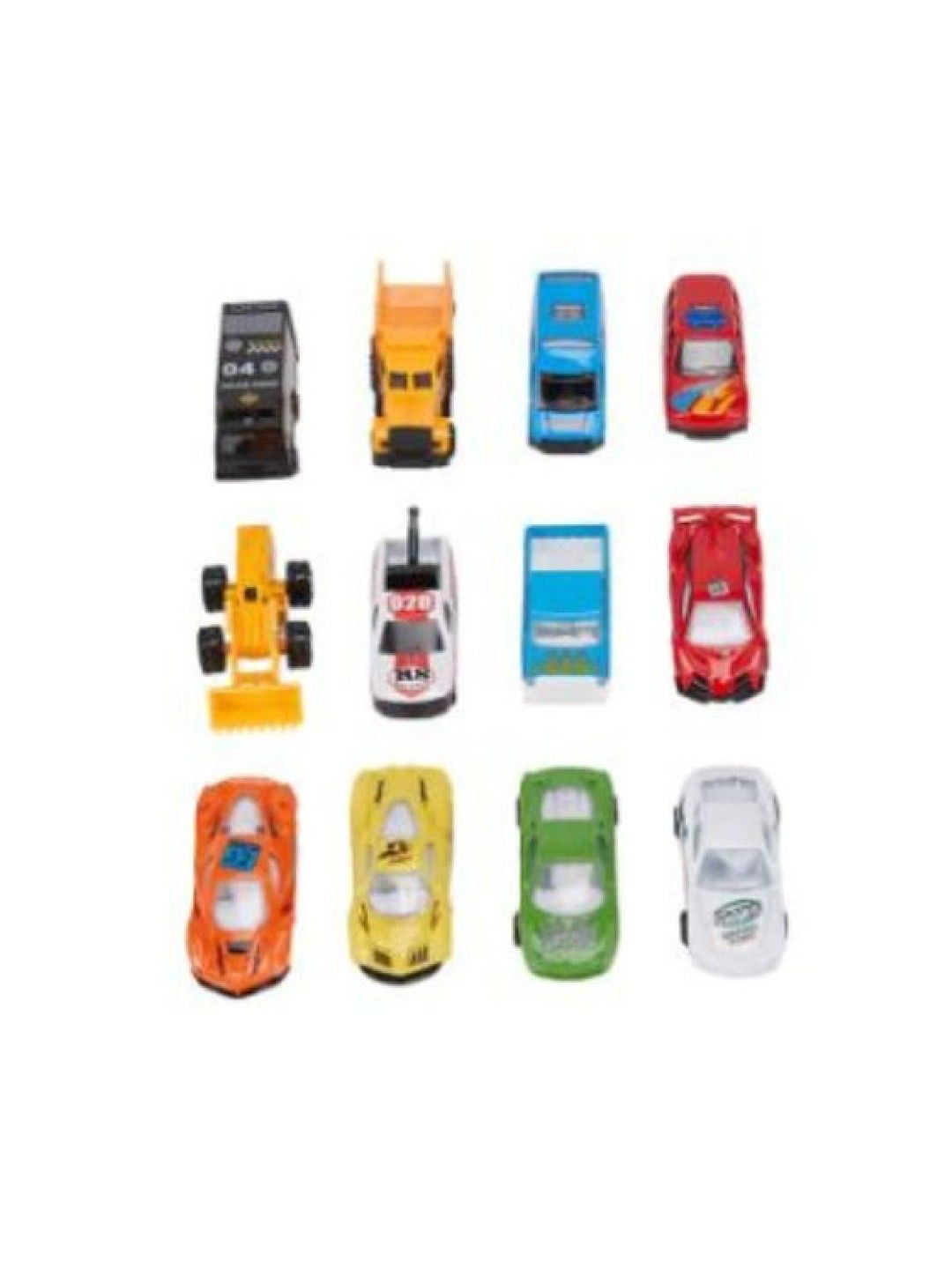 Anko 12 Pack Diecast Vehicles (Multicolor- Image 2)