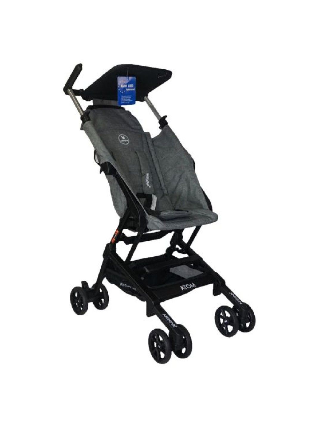 Akeeva Ultra Pocket Stroller Grey Edamama