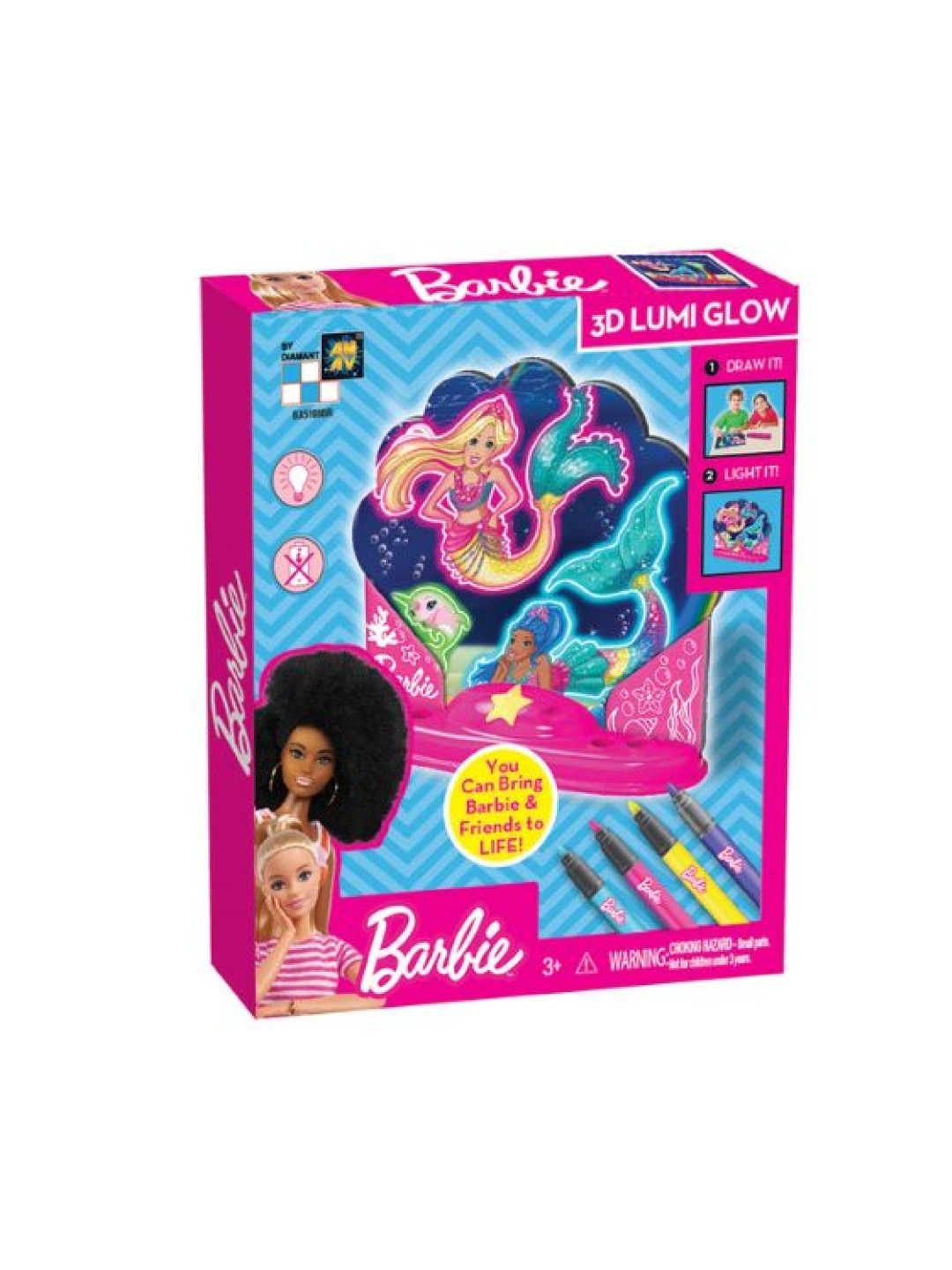 Barbie Glow Pad Shell Lumi-glow (No Color- Image 2)