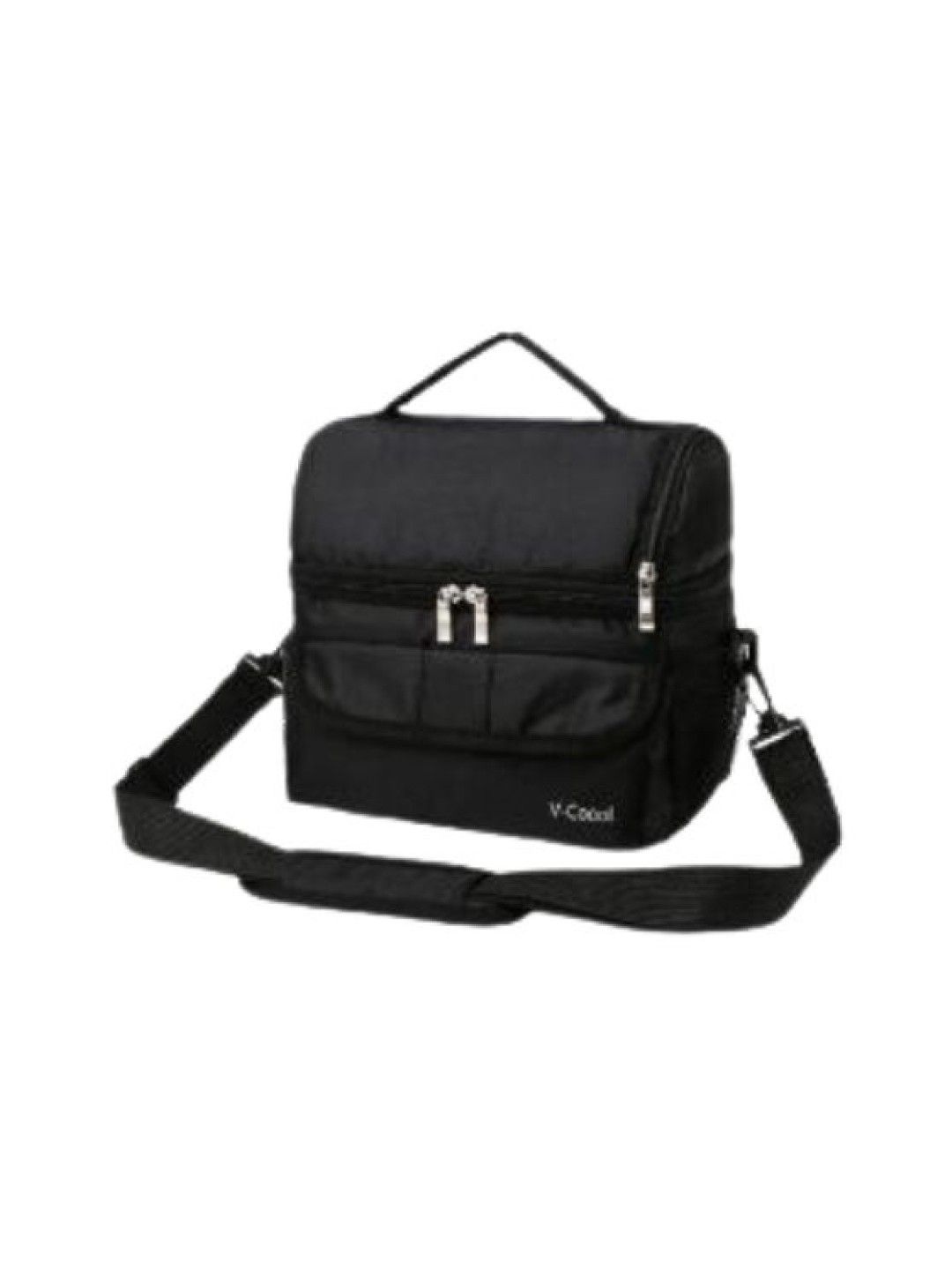 V-coool Thermal Cooler Tote Insulated Bag with Ice Bricks (Black- Image 2)