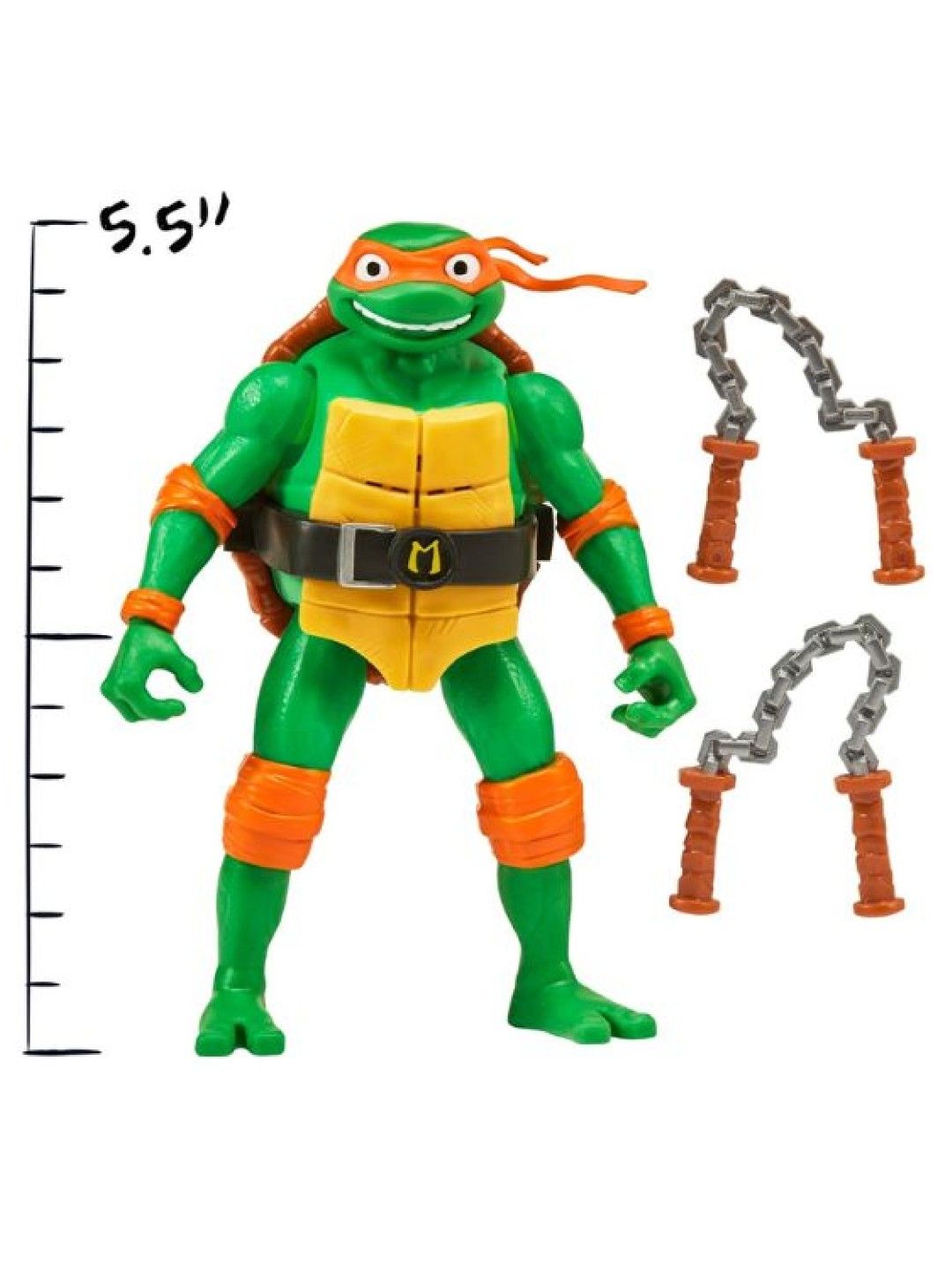 Teenage Mutant Ninja Turtles Mutant Mayhem Ninja Shouts Michael Angelo (Multicolor- Image 4)