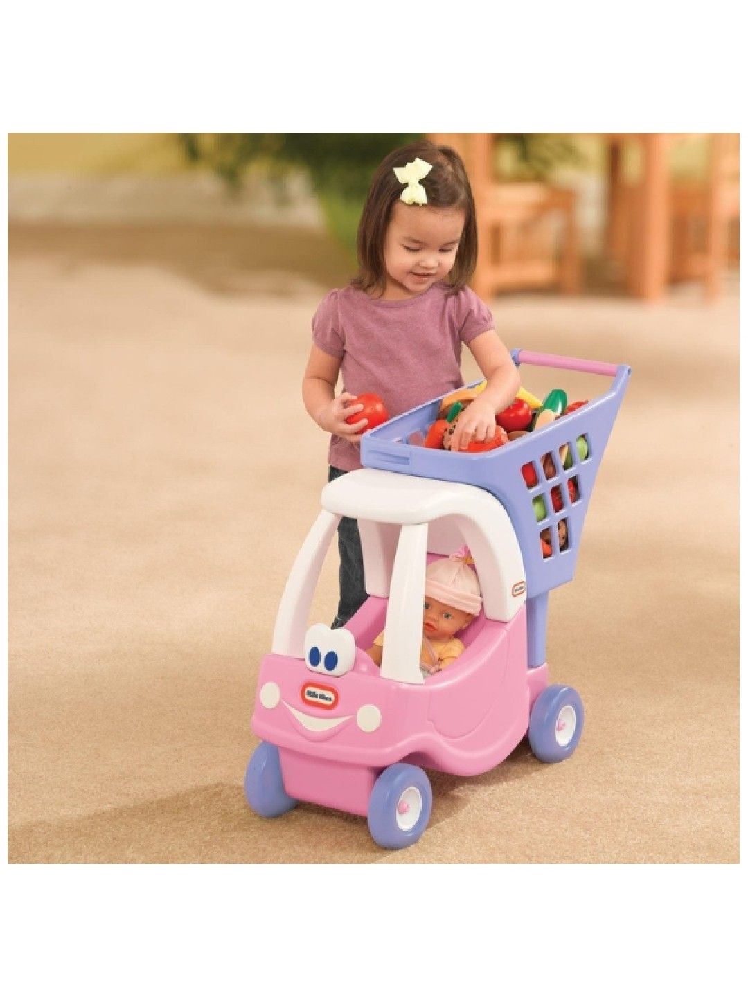 Little Tikes Princess Cozy Coupe Shopping Cart (No Color- Image 3)