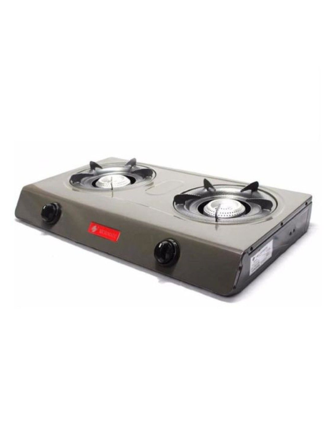 MICROMATIC MGS-650 Double Burner Gas Stove (Grey- Image 2)