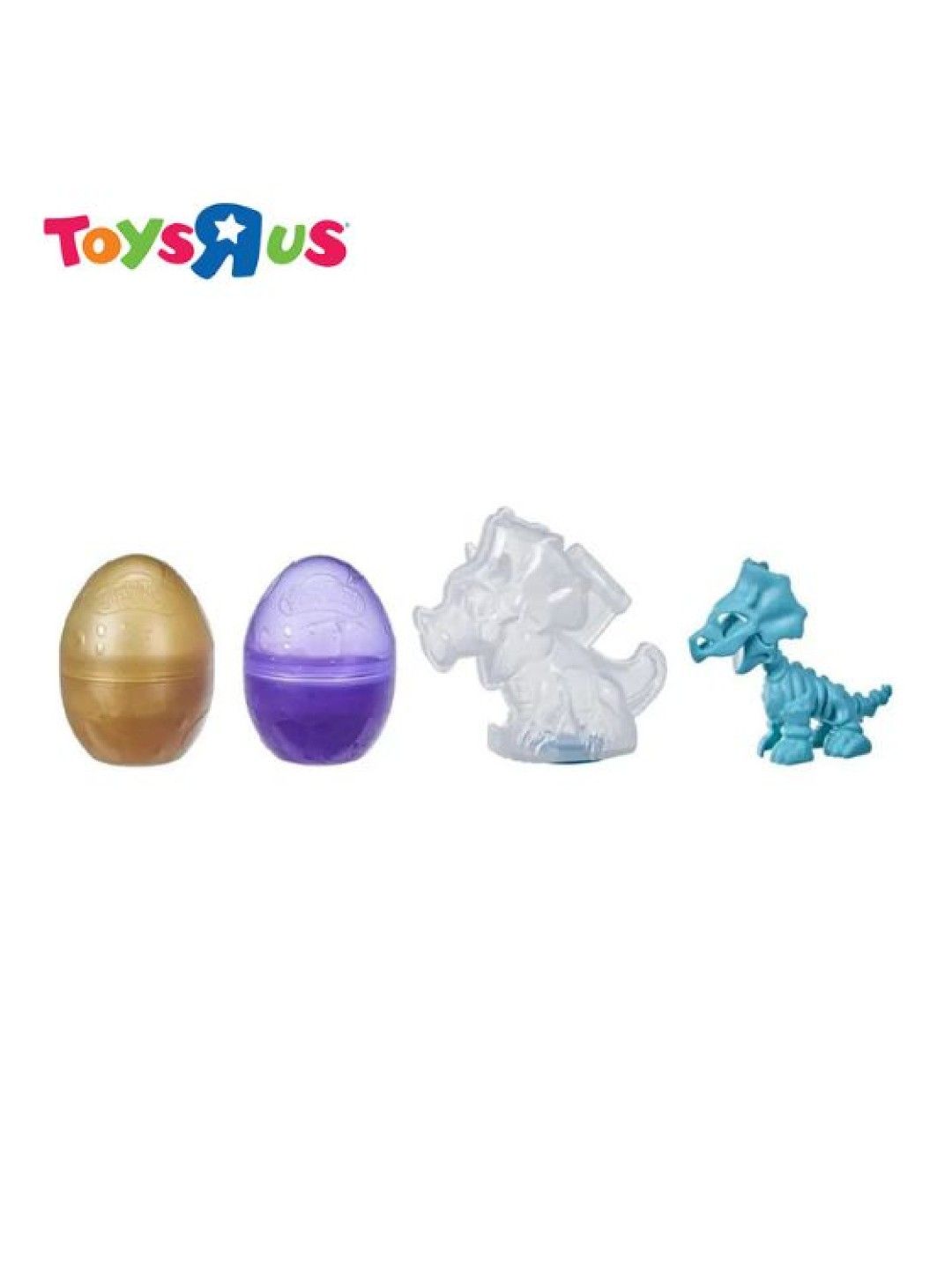 Toys R Us Play-Doh Slime Dino Crew Eggs and Dinosaur Bones Triceratops Toy (No Color- Image 2)